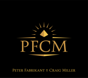 PFCM    (abbreviation for Peter Fabrikant & Craig Miller) | Logo Design by Al Pech