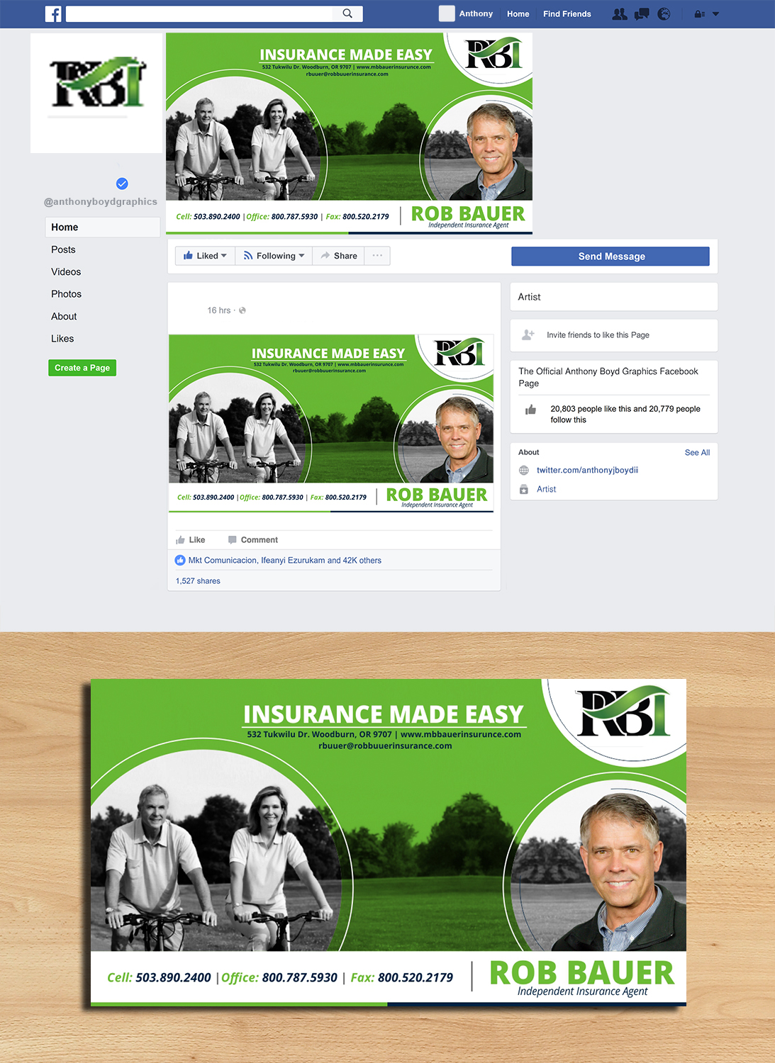 Facebook-Design von ecorokerz für dieses Projekt | Design #22274733
