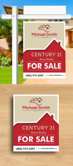Realtor Hanging Yard Signs (Sample photo provided) | Signage Design by ecorokerz