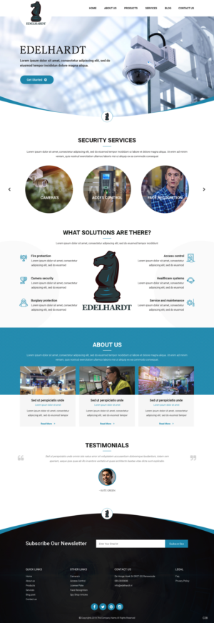 Web Design by pb for Edelhardt | Design: #22278909