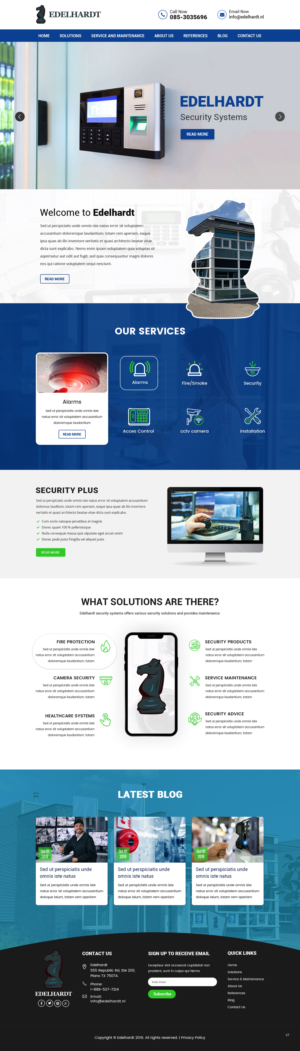 Web Design by pb for Edelhardt | Design: #22278911