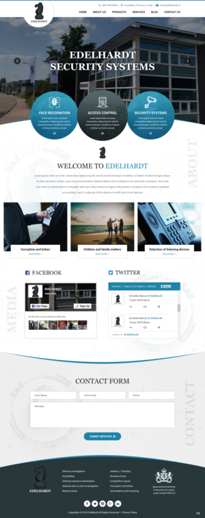 Web Design by pb for Edelhardt | Design: #22278912