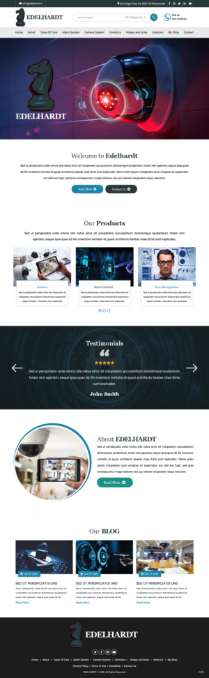 Web Design by pb for Edelhardt | Design: #22278916