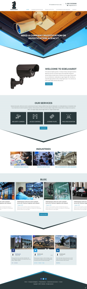 Web Design by pb for Edelhardt | Design: #22278917