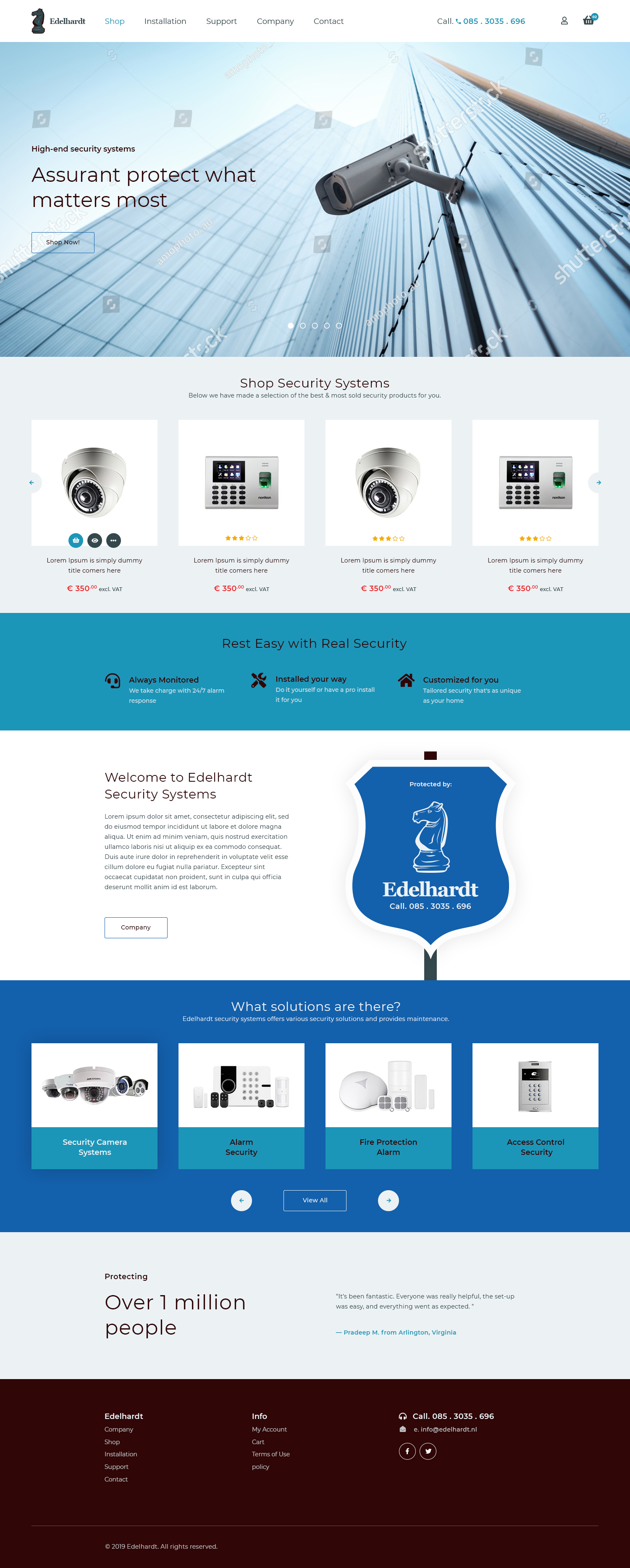 Diseño Web por Ved Web Services para Edelhardt | Diseño #22284011