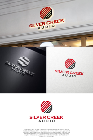 Silver Creek Audio | Logo Design by untung bertubi-tubi