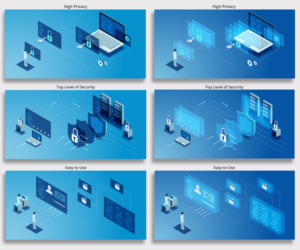 Design 4 images for the application | Design Graphique par Luvinda