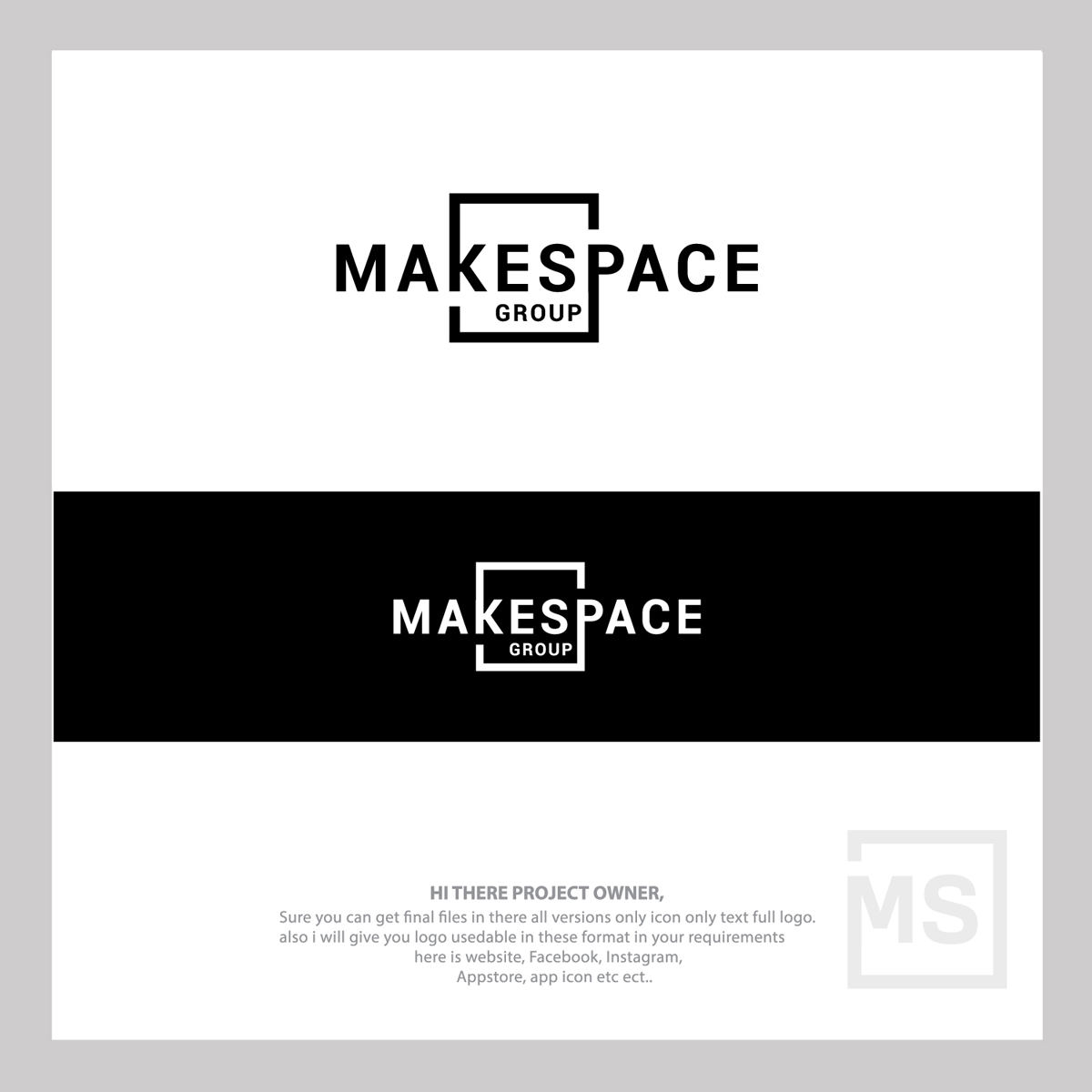 Logo Design by MG.graphics for Makespace Development | Design #22279962