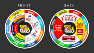 ROLLER SKATING RINK 5" Round Flyer | Flyer-Design von SAI DESIGNS