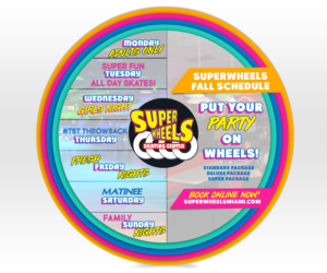ROLLER SKATING RINK 5" Round Flyer | Flyer-Design von Luniere Designs
