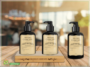 hand soap and lotion bottle design (we will use sleeve label so you can design full bottle surface) | Diseño de Taza por Azhoeck