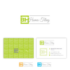 BH HOMES TILING | Logo- und Visitenkarten-Design von tavi