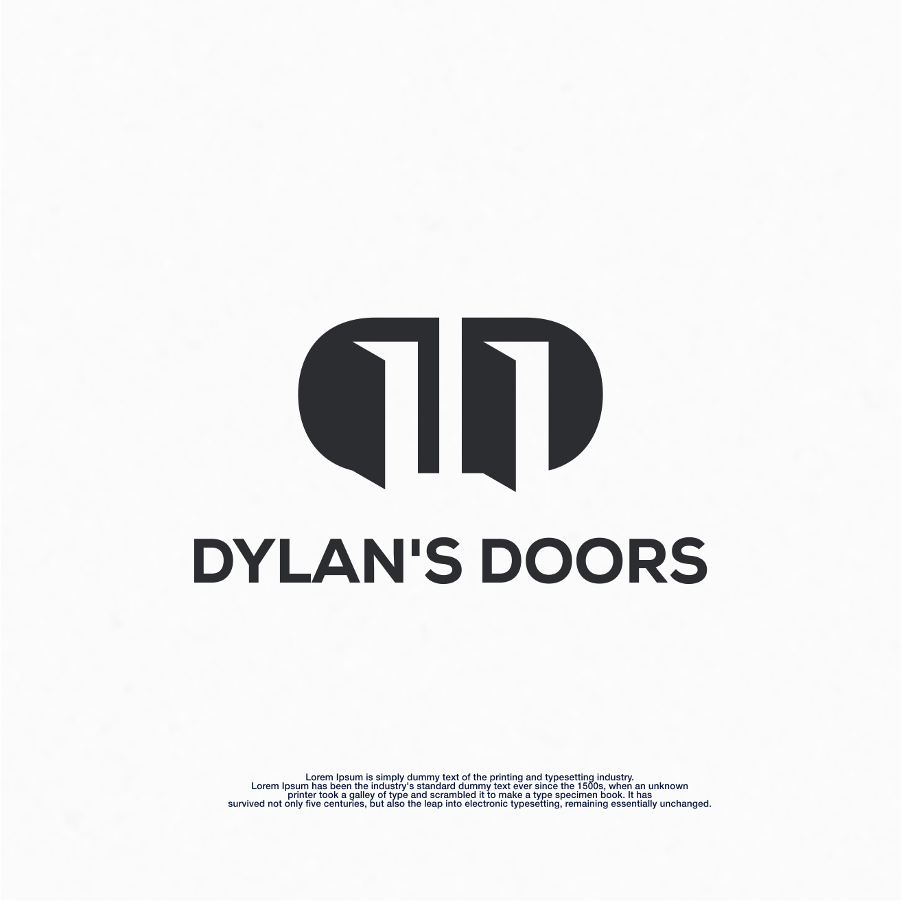 Logo Design by anak mama for Dylan's Doors | Design #22285143