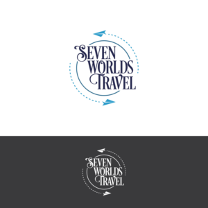 seven waves travel or 7 waves travel | Logo Design by Pratik Mevada