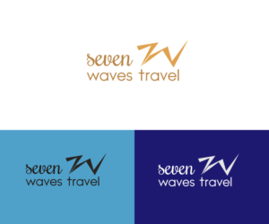 seven waves travel or 7 waves travel | Logo-Design von Tanja 7