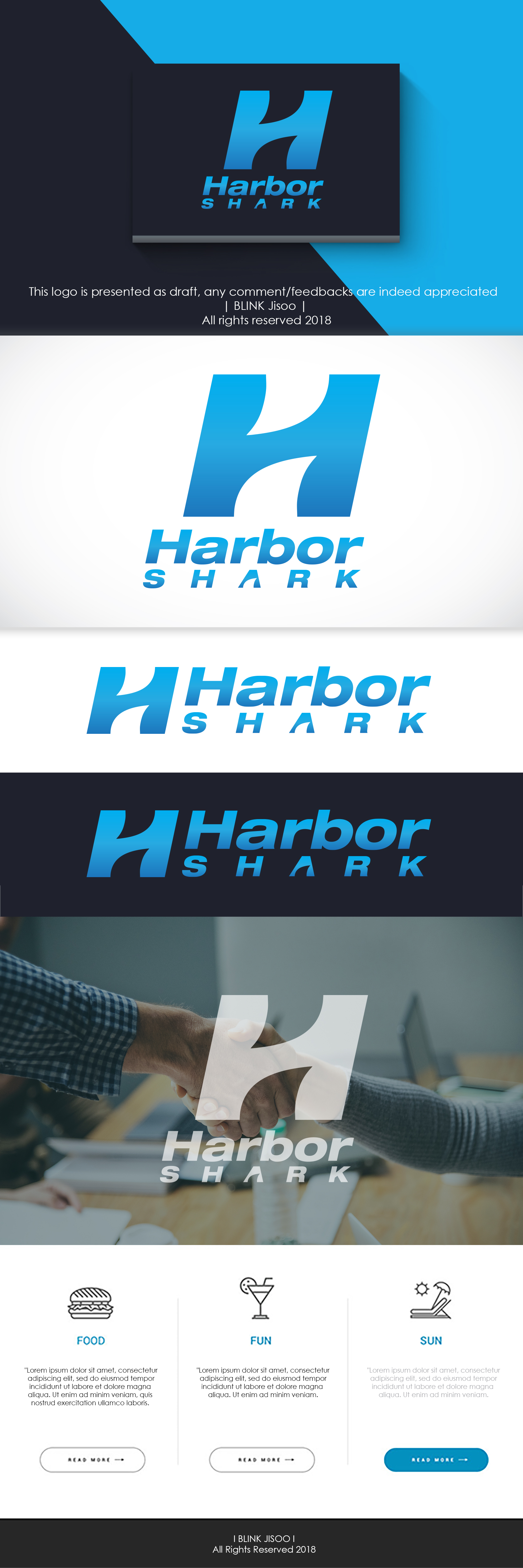Logo Design by Riv. for Harbor City Group | Design #22280687