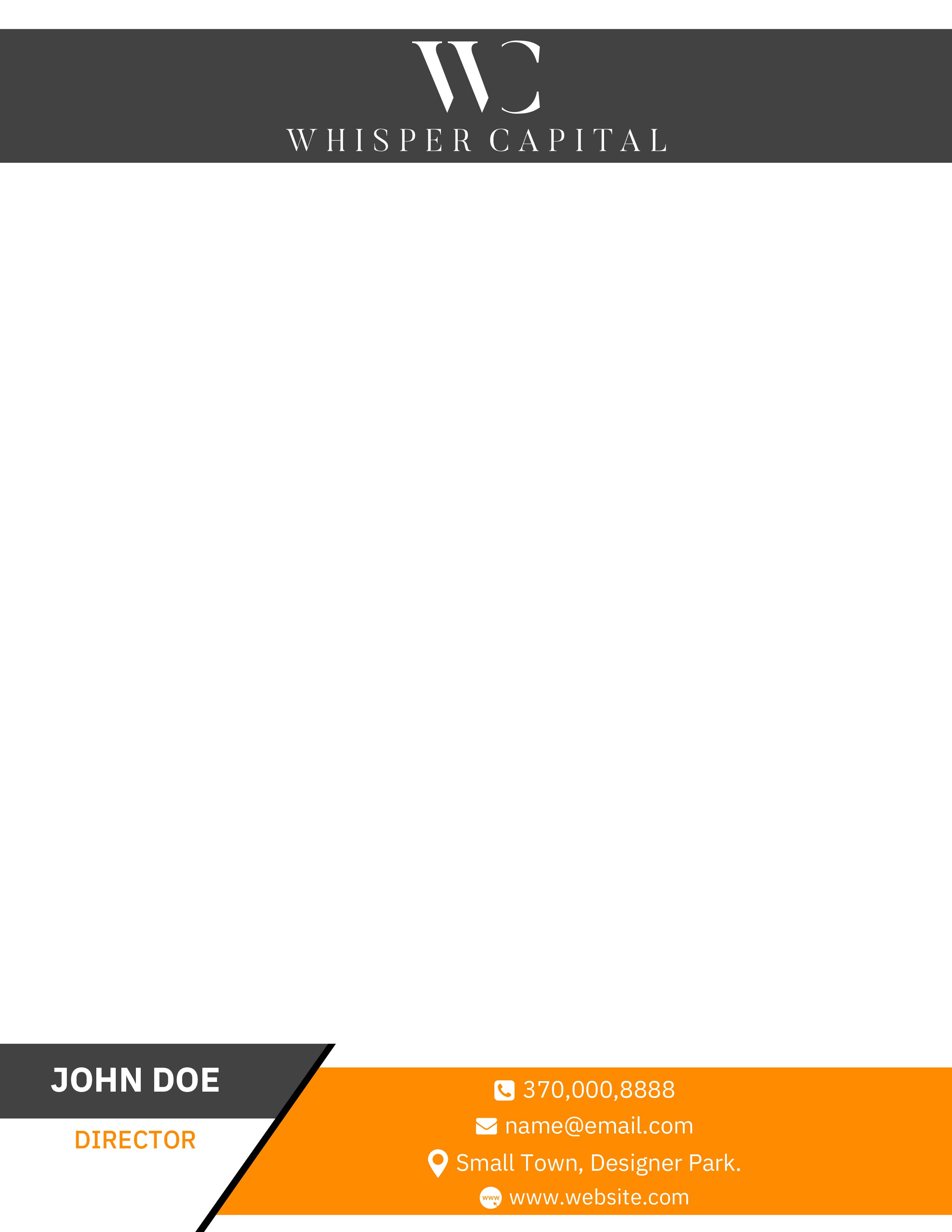 Letterhead Design by Gexton for this project | Design #22309072