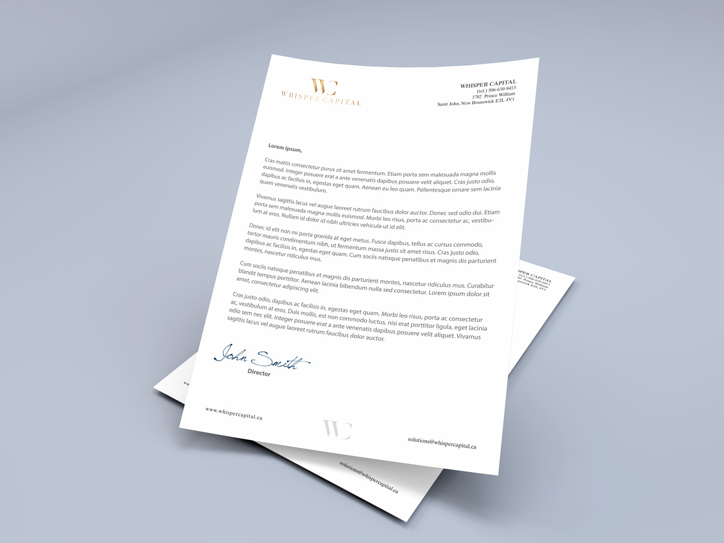 Letterhead Design by HYPdesign for this project | Design #22291045
