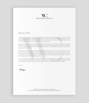 Diseño de Membrete por chandrayaan.creative para este proyecto | Diseño: #22327234