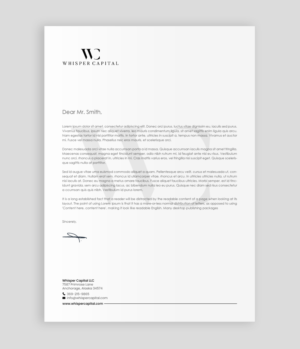 Diseño de Membrete por chandrayaan.creative para este proyecto | Diseño: #22327237