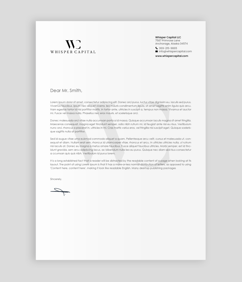 Briefkopf-Design von chandrayaan.creative für dieses Projekt | Design #22327243