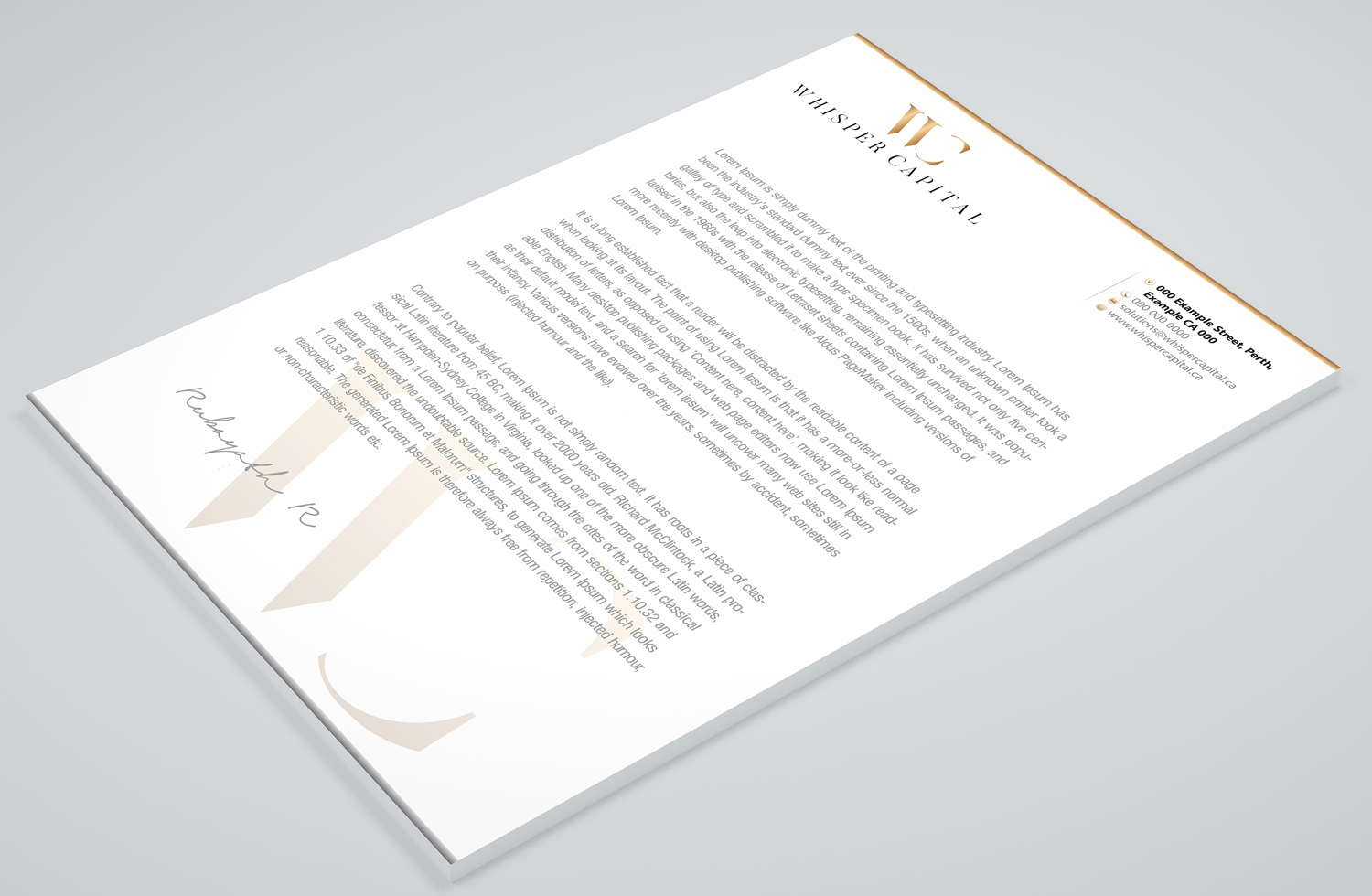 Diseño de Membrete por Petter Goms para este proyecto | Diseño #22314900