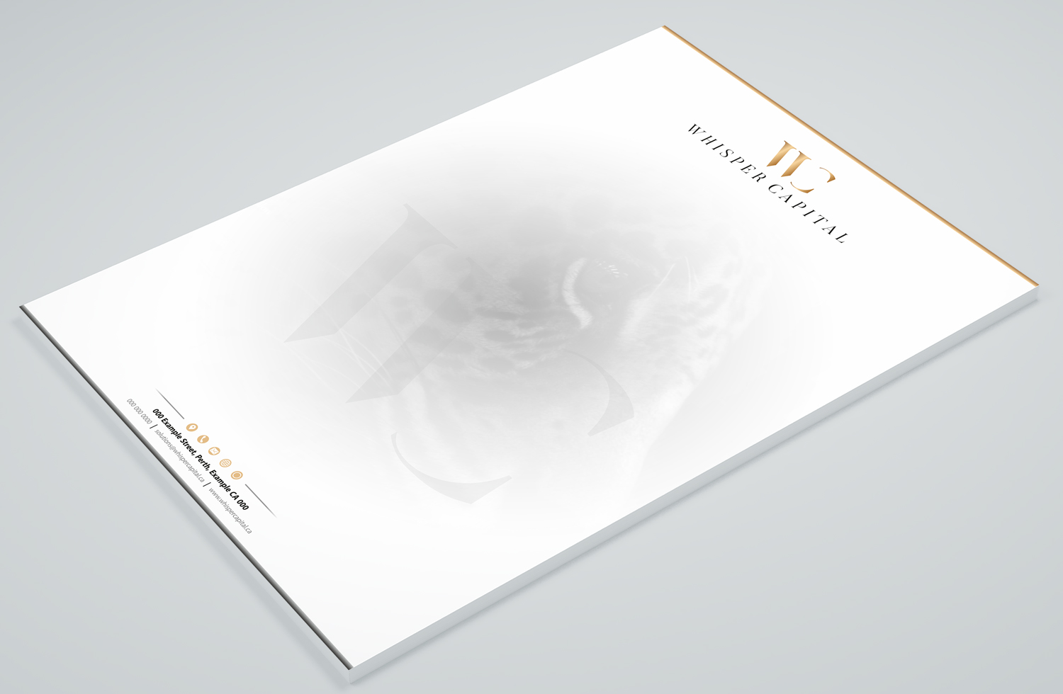 Letterhead Design by Petter Goms for this project | Design #22315056