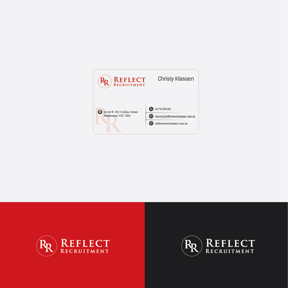 Design de Logo par AL-BARAKAH pour Reflect Recruitment Pty Ltd | Design #22295115