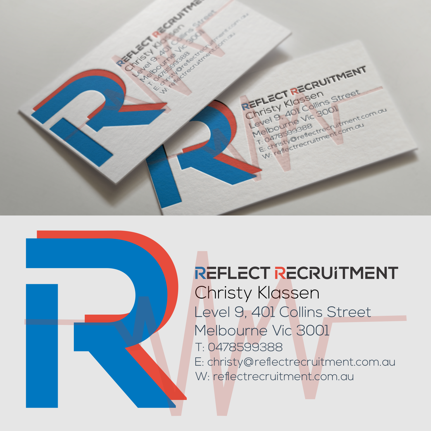 Diseño de Logo por agus alya para Reflect Recruitment Pty Ltd | Diseño #22285029