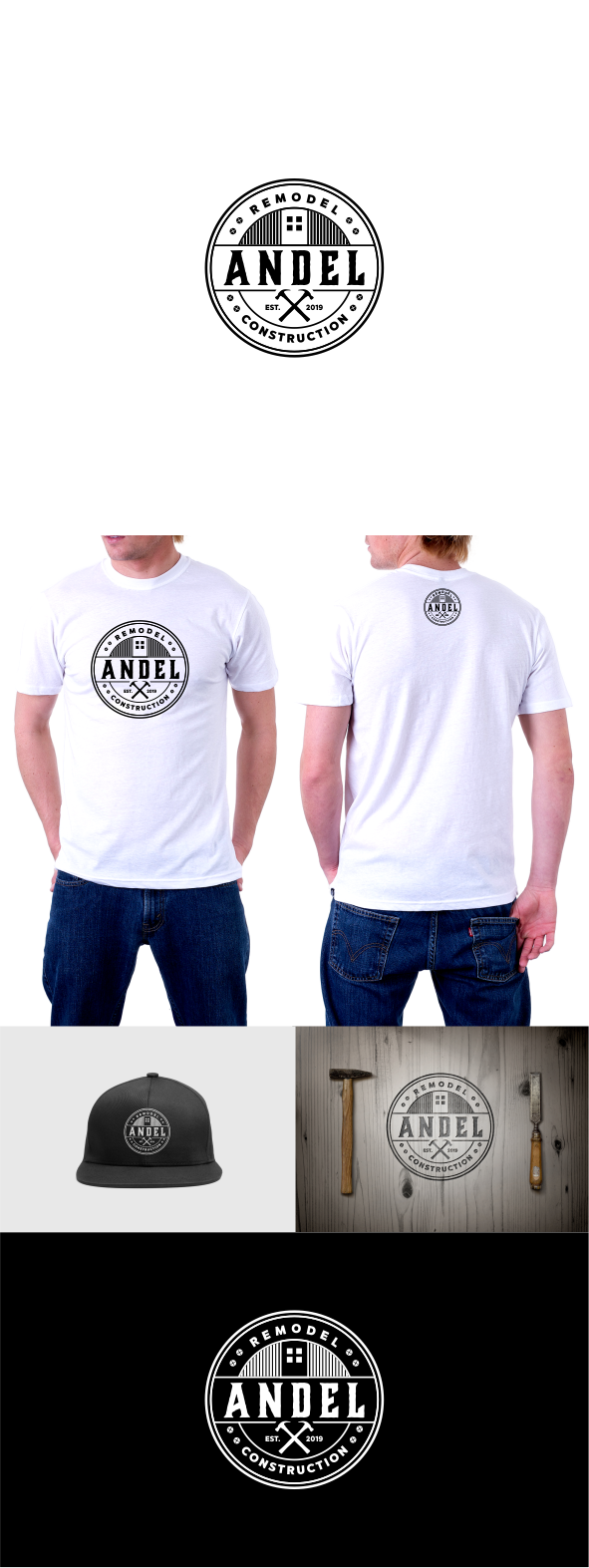 Logo Design by BlackAngle for Andel Construction  | Design #22287612
