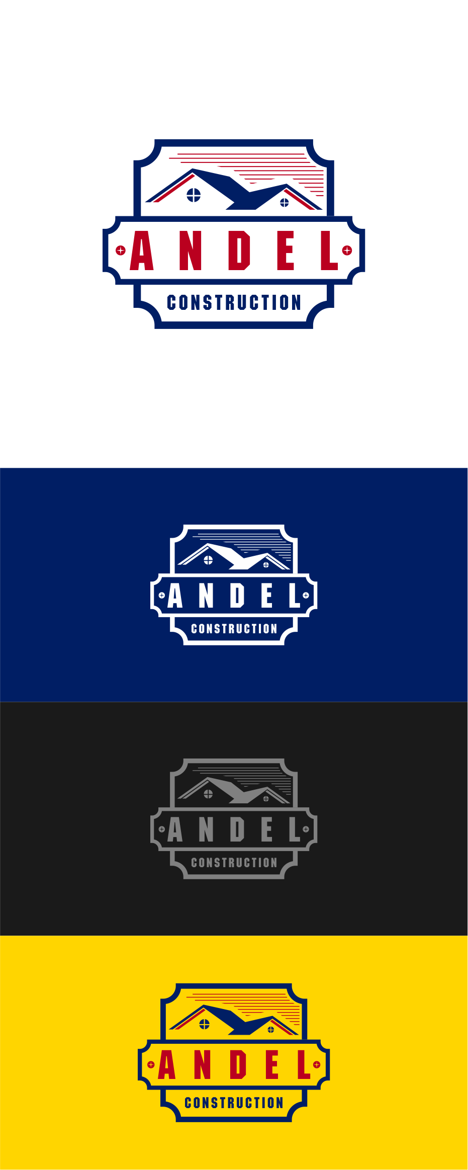 Logo Design by awa_pranata for Andel Construction  | Design #22286216