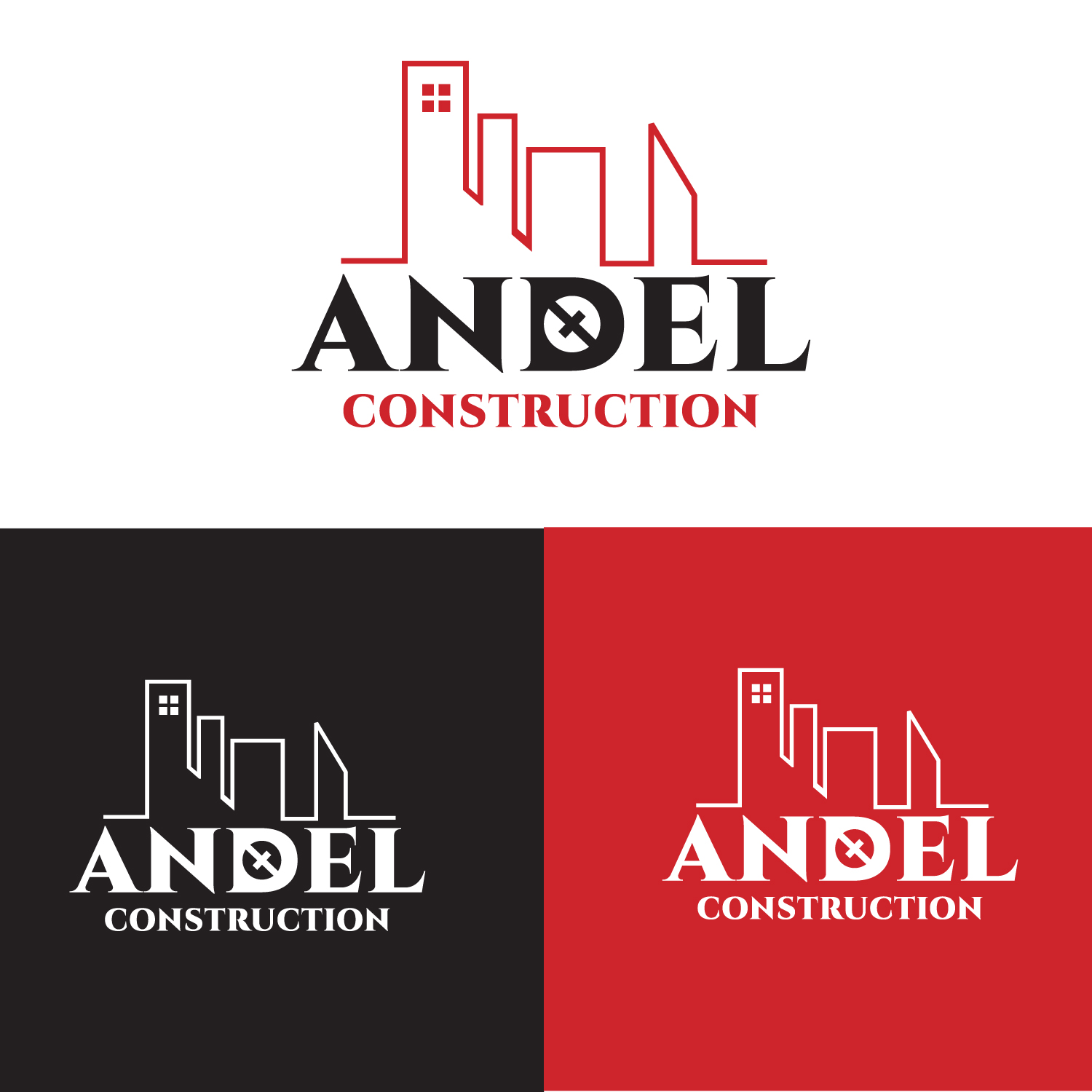 Logo Design by art  X for Andel Construction  | Design #22289139