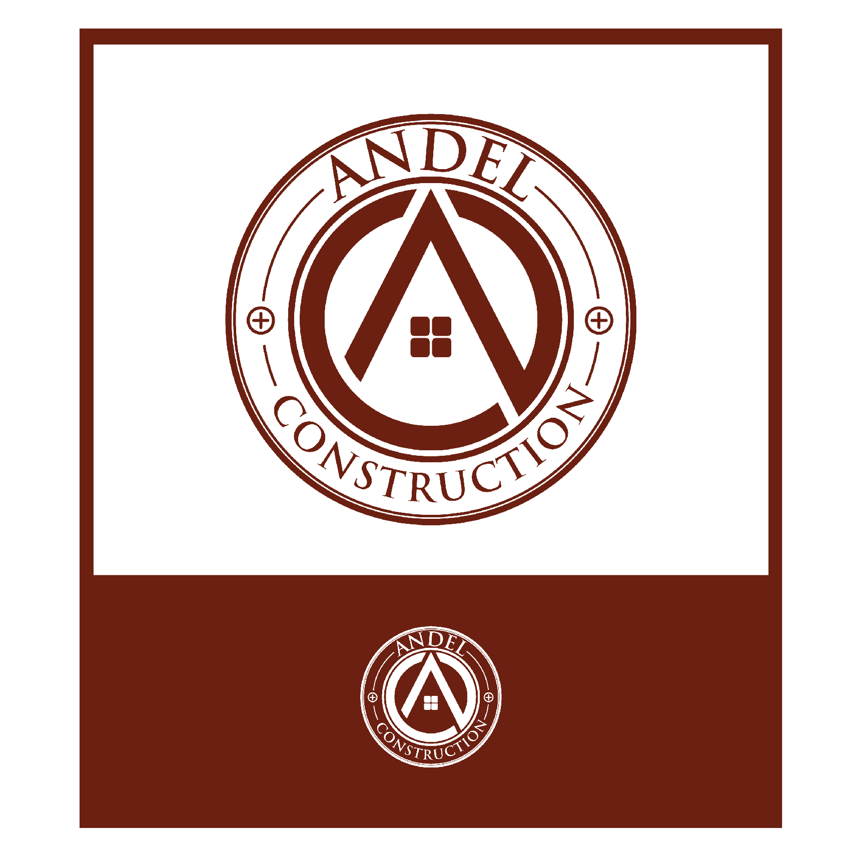 Logo Design by Helen Ramadhani for Andel Construction  | Design #22286841