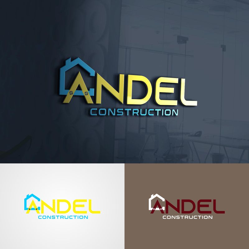 Logo Design by Rajiv Kumar for Andel Construction  | Design #22290416