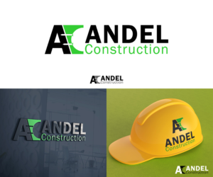 Logo Design by Cyberbrush for Andel Construction  | Design: #22286671