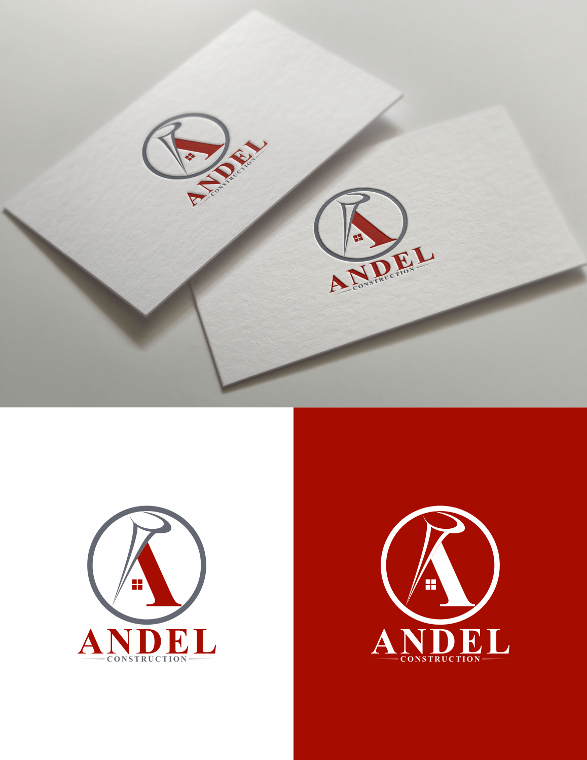 Logo Design by Nur Romi for Andel Construction  | Design #22287117