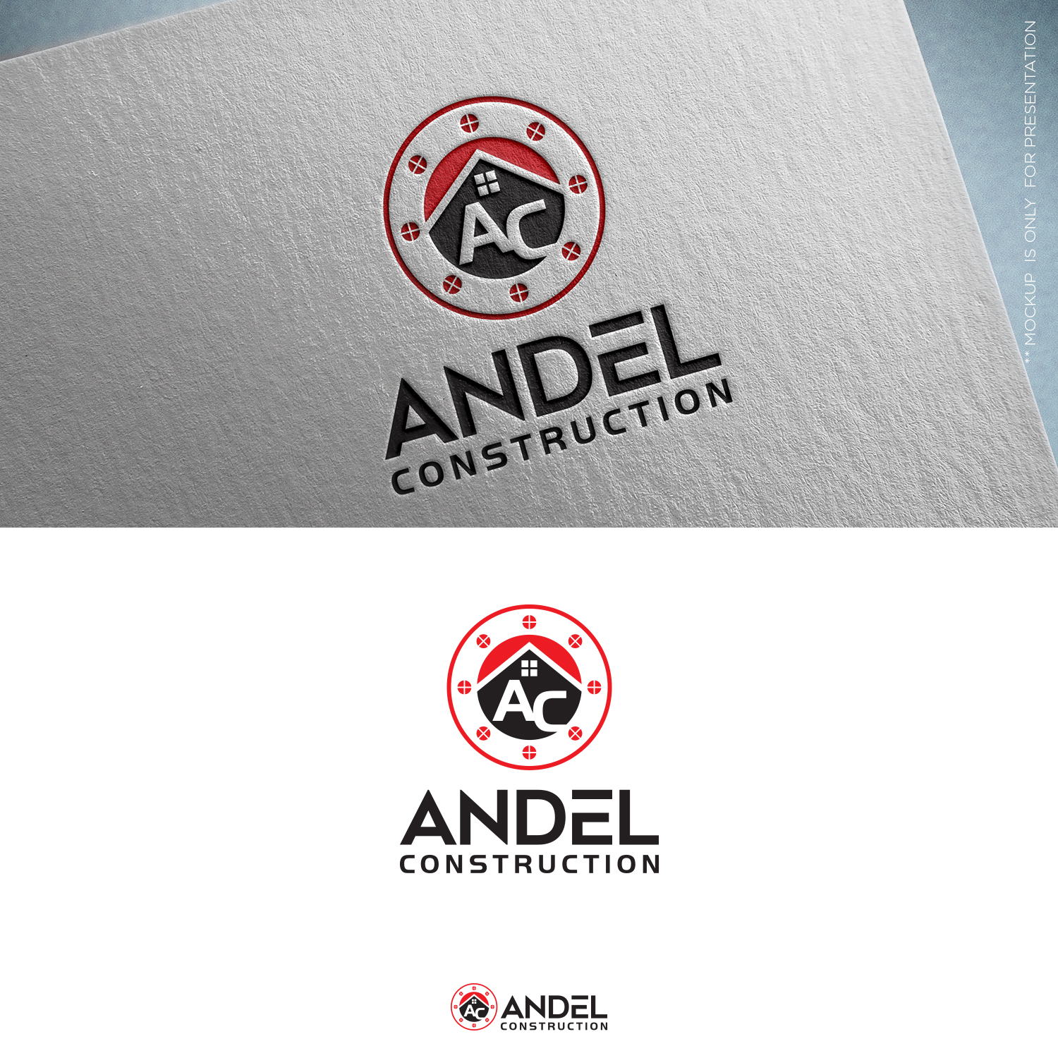 Logo Design by Modeform for Andel Construction  | Design #22287837