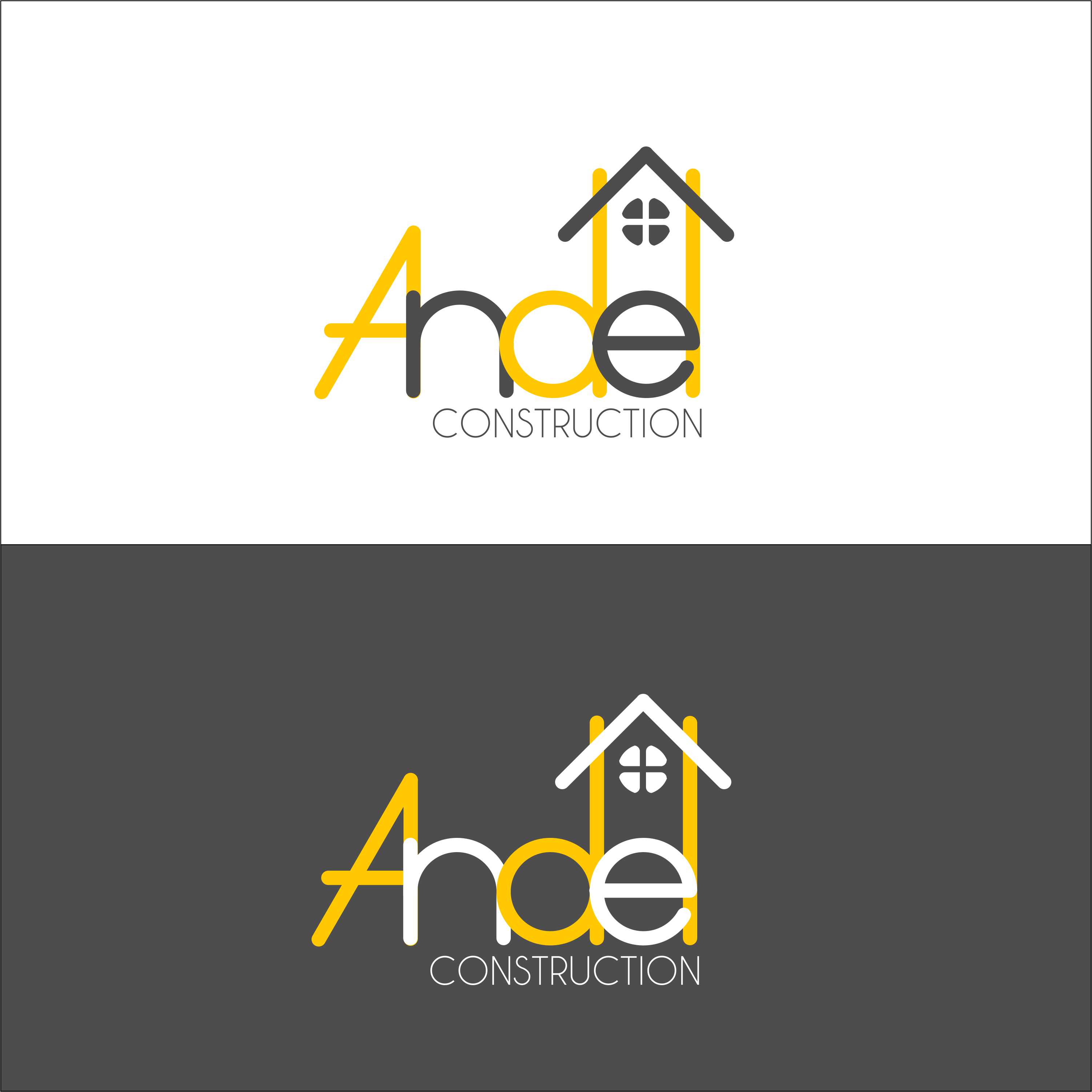 Logo Design by Anil Dabhi for Andel Construction  | Design #22291894