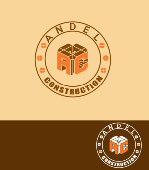 Logo Design by Ana Gocheva for Andel Construction  | Design: #22286486
