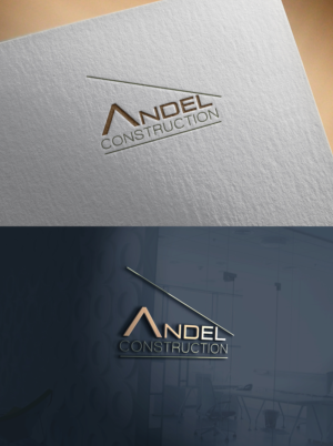 Logo Design by Ana Gocheva for Andel Construction  | Design: #22286491