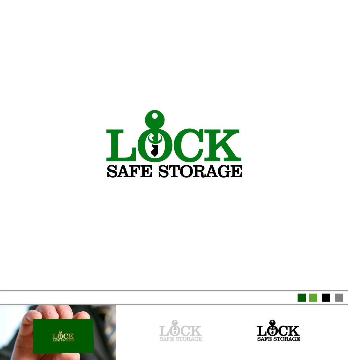 Logo Design by DesignMX (Renan Mejia) for Lock Safe Storage | Design #22304168