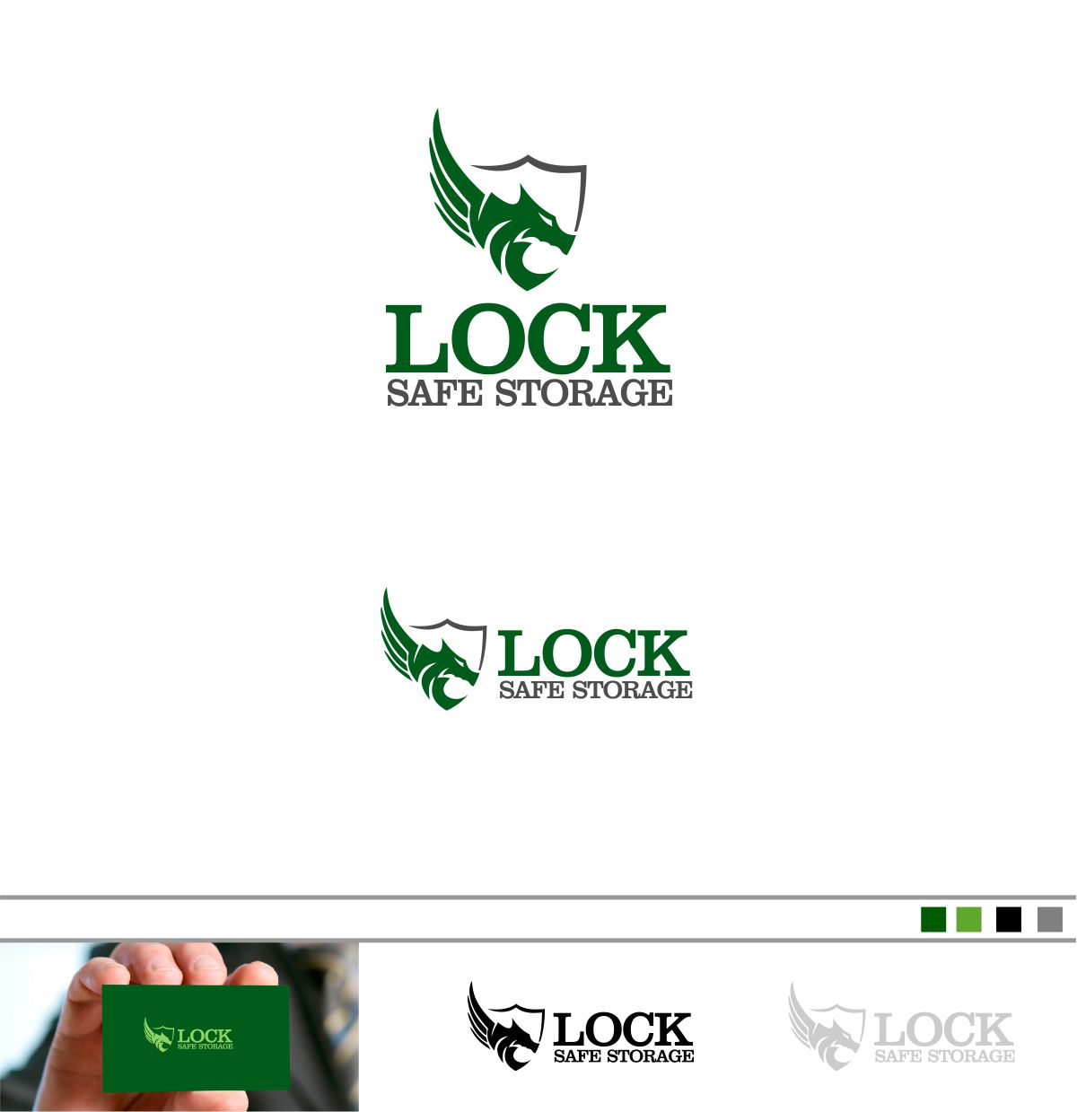 Logo-Design von DesignMX (Renan Mejia) für Lock Safe Storage | Design #22305712