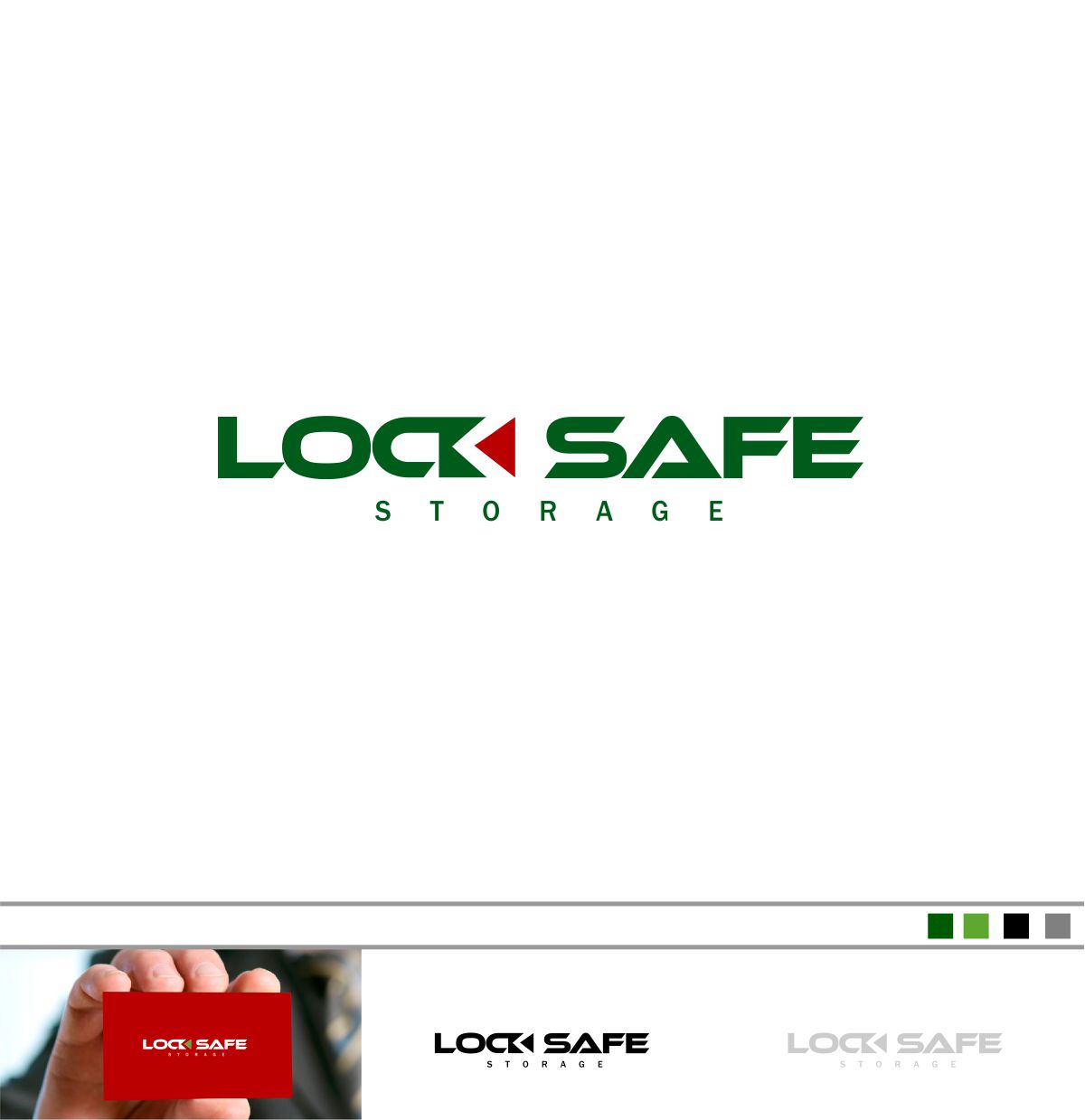 Diseño de Logo por DesignMX (Renan Mejia) para Lock Safe Storage | Diseño #22305741