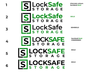 Logo Design by Cyberbrush for Lock Safe Storage | Design: #22298059