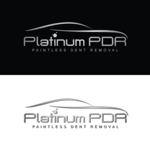 Platinum PDR Paintless Dent Removal  | Logo-Design von Rii