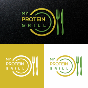 My Protein Grill  | Logo Design by ZiangArt_Studio