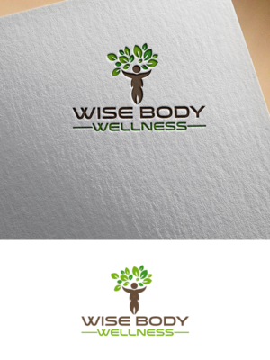 Wise Body Wellness/ font should be easily readable in all sizes and from a distance | Logo Design by Misha Creaitve