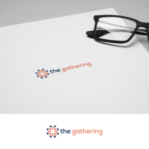 We want the text "the gathering," but want an actual icon to go with it.  | Logo Design by DesignDUO