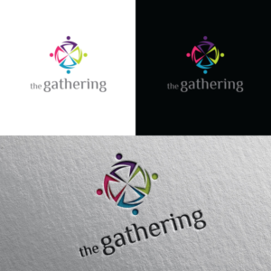We want the text "the gathering," but want an actual icon to go with it.  | Logo Design by Rii