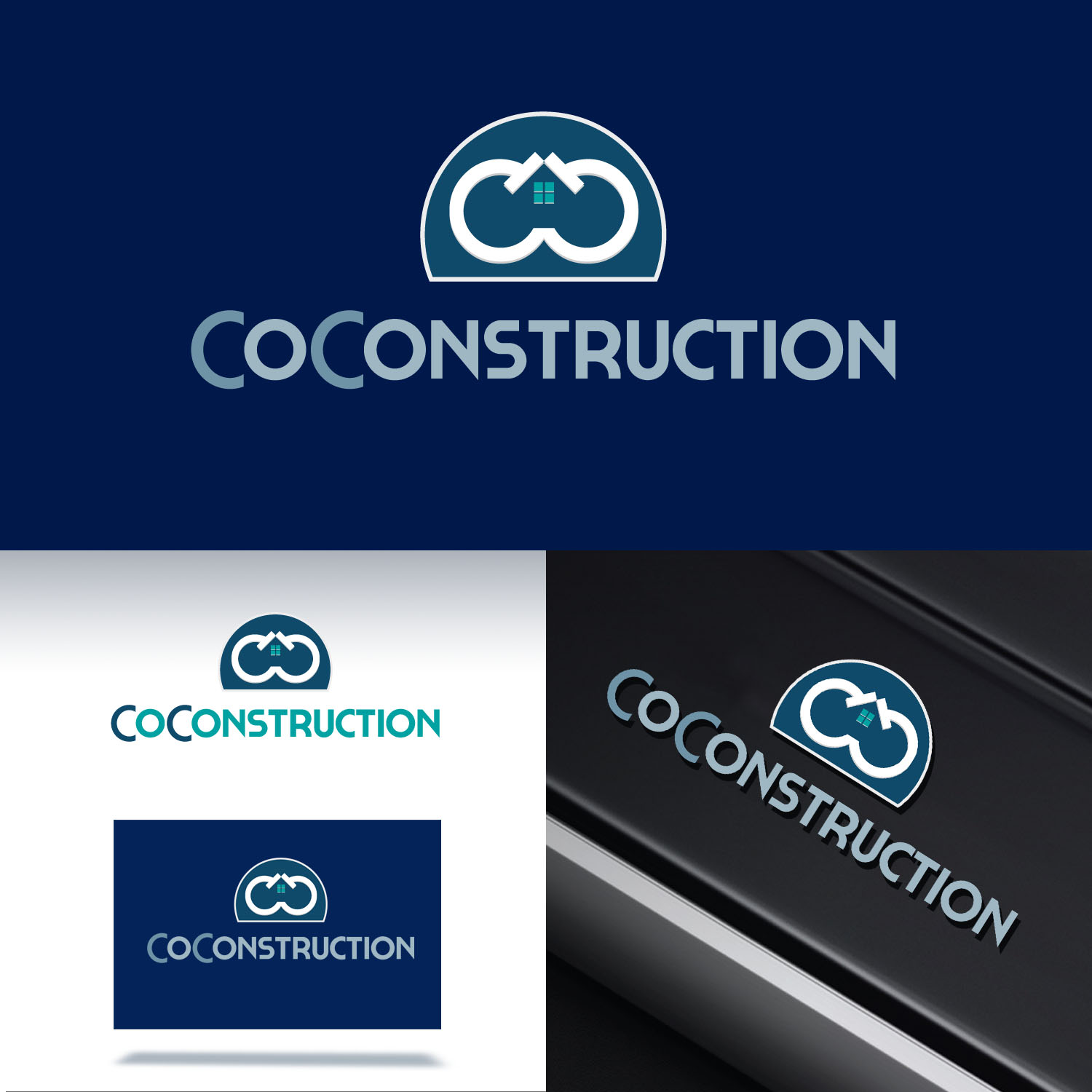 Logo Design by Homgraf Taller Grafico for CoConstruction | Design #22340586